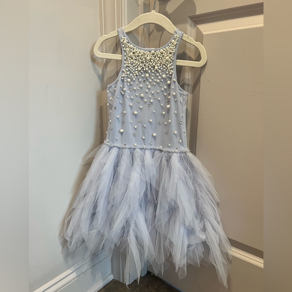 Baby blue dress